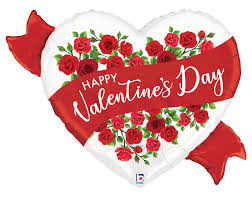 HVD SATIN RED ROSE HEART SHAPE