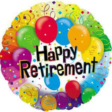 HAPPY RETIREMENT BALLOONS 18" MYLAR