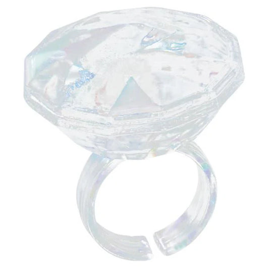 IRIDESCENT DIAMOND CUPCAKE RINGS