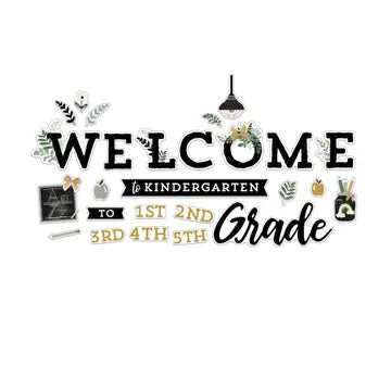 FARMHOUSE WELCOME BULLETIN BOARD SET 41PC