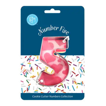 NUMBER COOKIE CUTTER - 5
