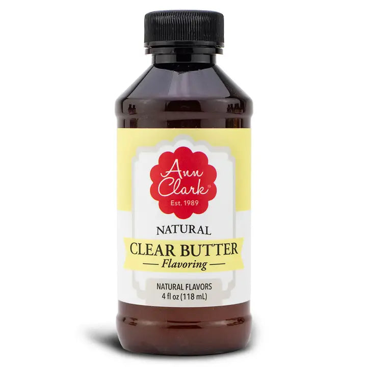 ANN CLARK FLAVORING 4OZ CLEAR BUTTER