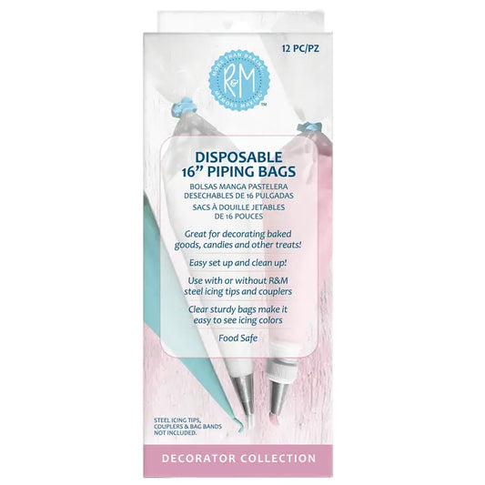 16" DISPOSABLE PIPING BAGS 12CT