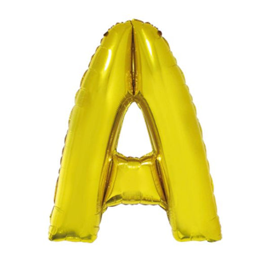 GOLD A 40" MYLAR-PKG