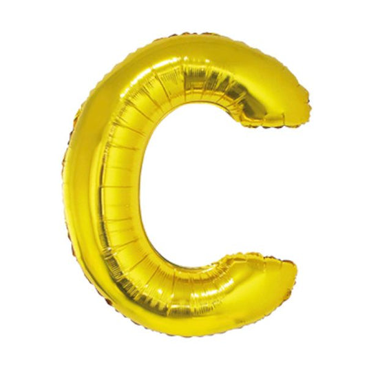 GOLD C 40" MYLAR-PKG