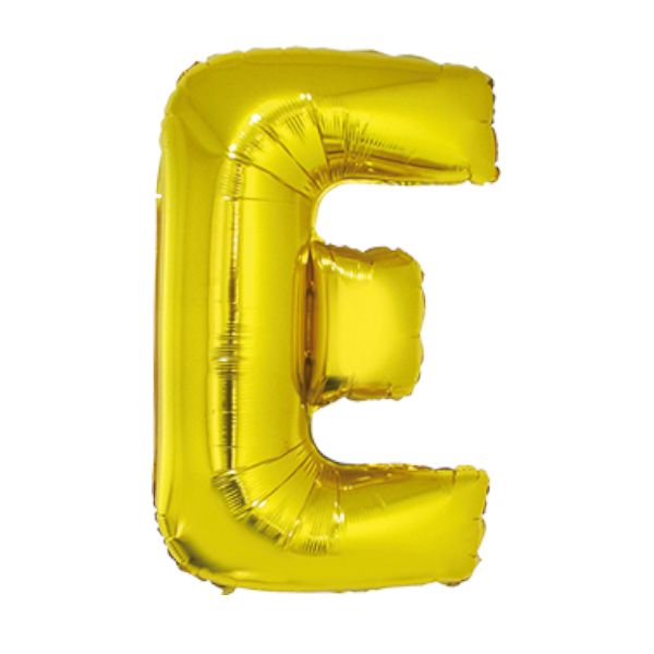 GOLD E 40" MYLAR-PKG