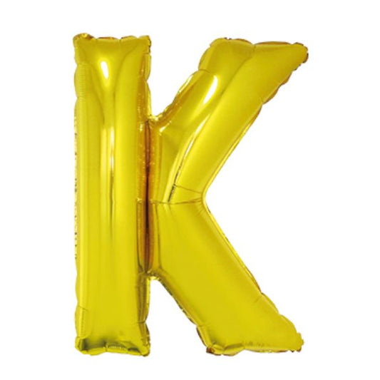 GOLD K 40" MYLAR-PKG