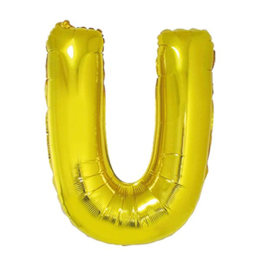 GOLD U 40" MYLAR-PKG