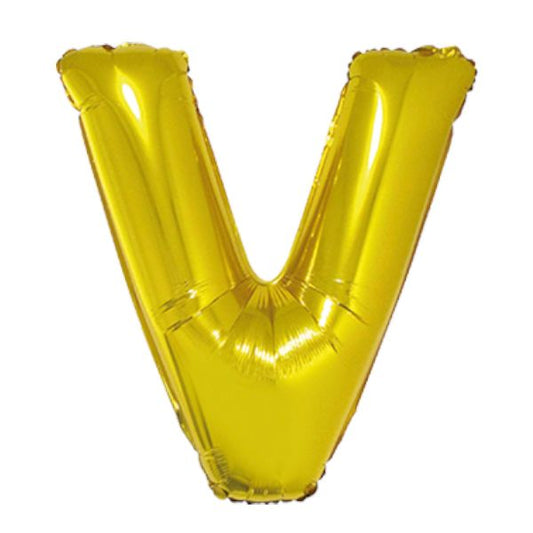 GOLD V 40" MYLAR-PKG