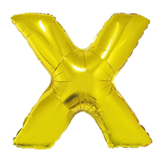 GOLD X 40" MYLAR-PKG