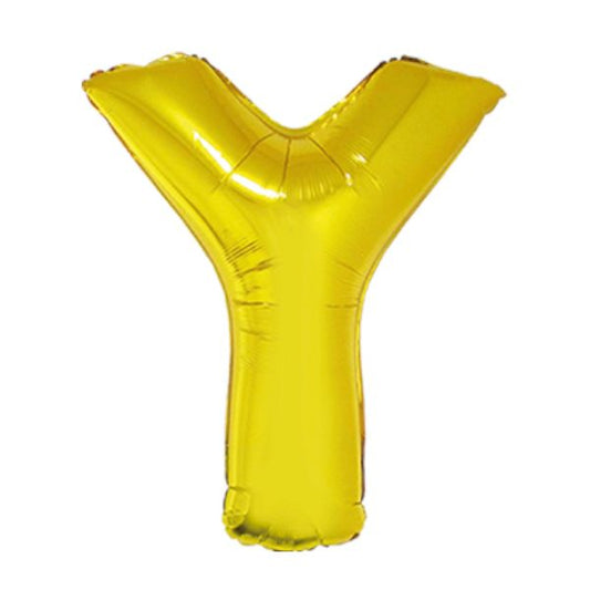 GOLD Y 40" MYLAR-PKG