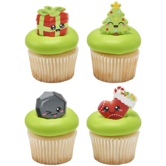 CHRISTMAS CUTIES CUPCAKE RINGS