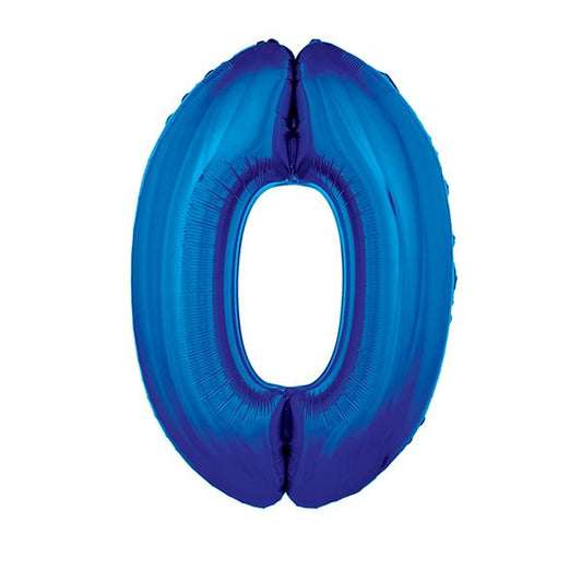 BLUE #0 40" MYLAR-PKG