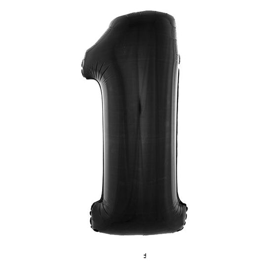 BLACK 1 40" MYLAR