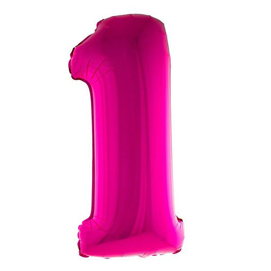 HOT PINK 1 40" MYLAR