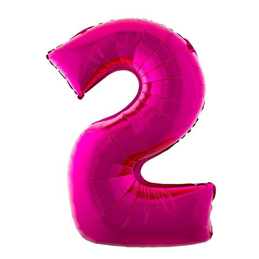 HOT PINK 2 40" MYLAR