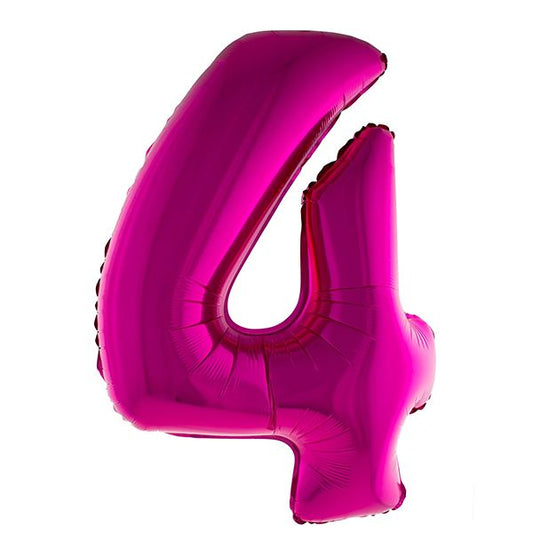 HOT PINK 4 40" MYLAR