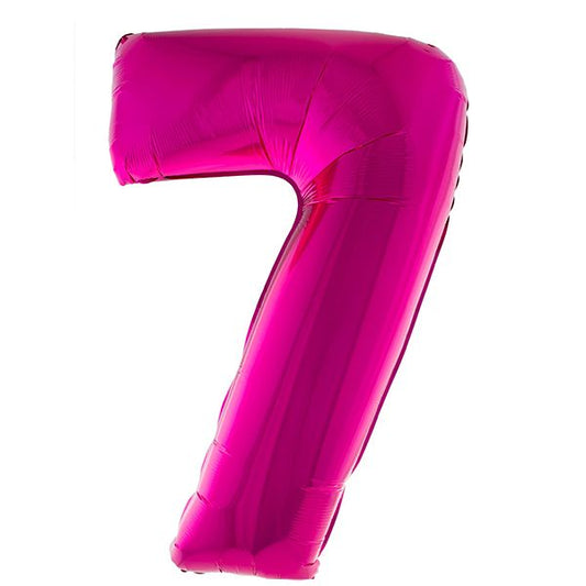 HOT PINK 7 40" MYLAR