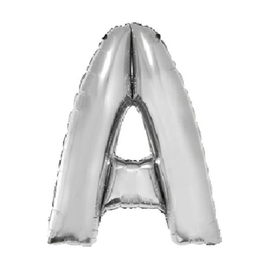 SILVER A 40" MYLAR-PKG