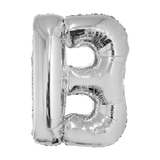 SILVER B 40" MYLAR-PKG