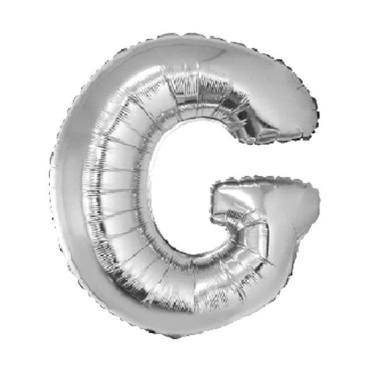 SILVER G 40" MYLAR-PKG