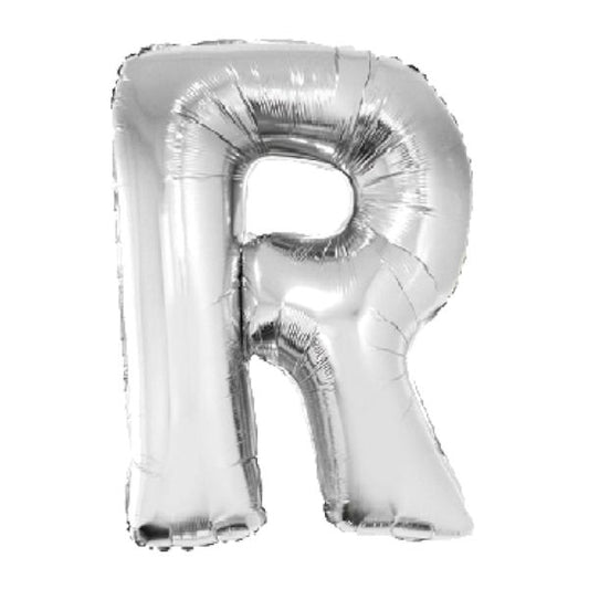 SILVER R 40" MYLAR-PKG