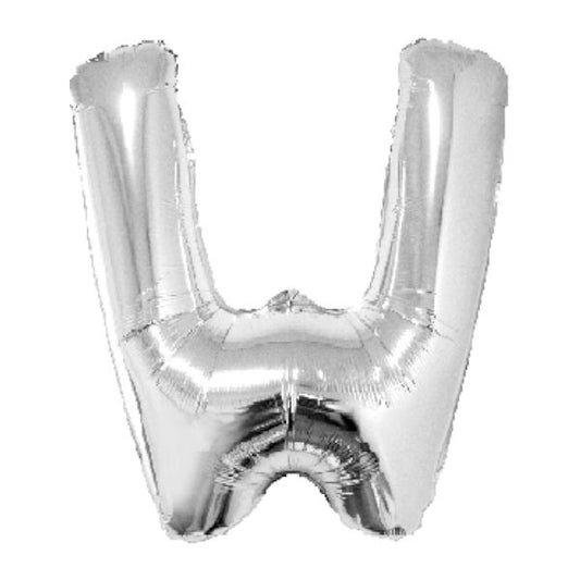 SILVER W 40" MYLAR-PKG