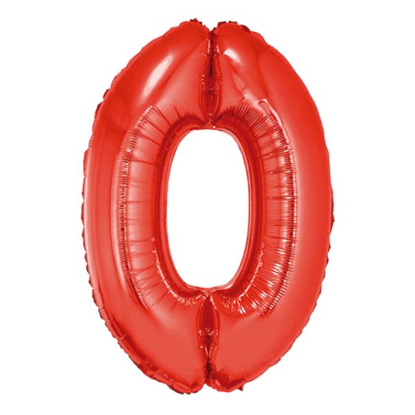 RED 0 40" MYLAR