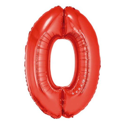 RED 0 40" MYLAR
