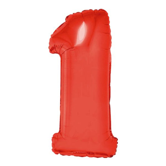 RED 1 40" MYLAR