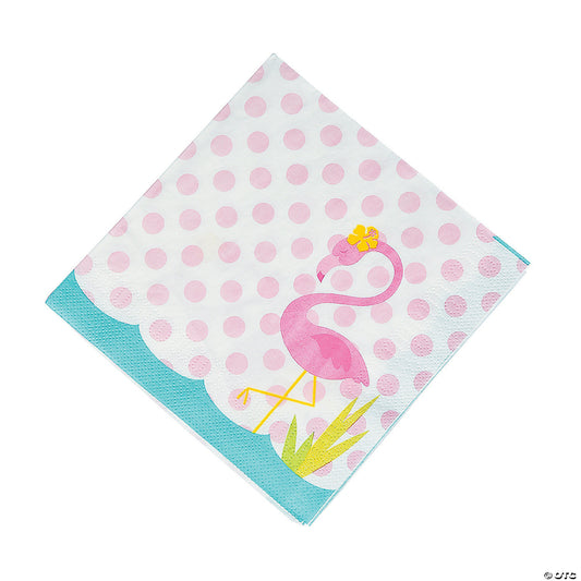 FLAMINGO LUNCH NAPKIN 16CT
