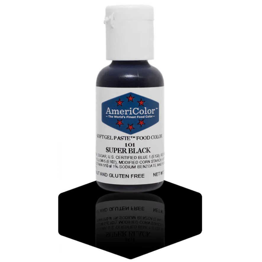 SOFT GEL PASTE .75OZ SUPER BLACK