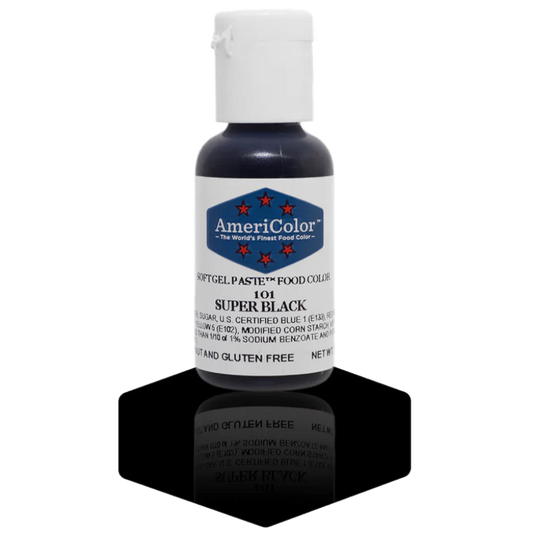 SOFT GEL PASTE .75OZ SUPER BLACK