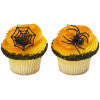 HW SPIDER & WEB CUPCAKE RINGS