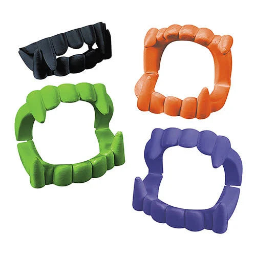 HW NEON VAMPIRE TEETH 12CT