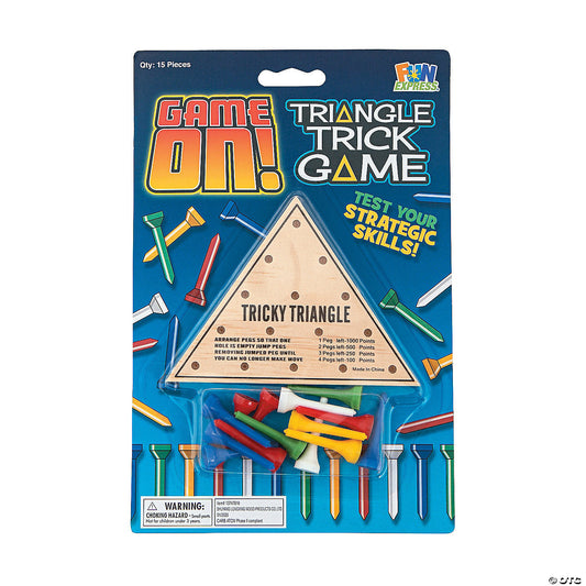 GAME ON TRICKY TRIANGLE GAME