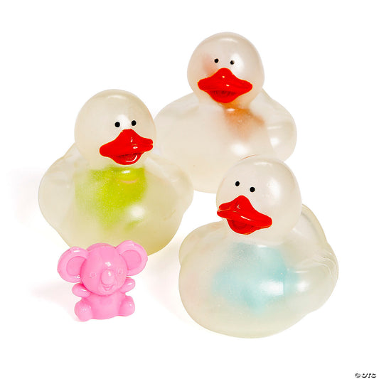 GID RUBBER  DUCKS W/ CHARACTER