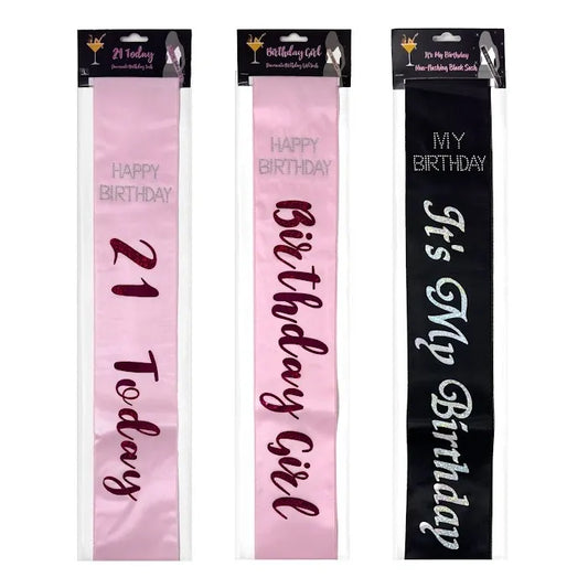 21 TODAY PINK SASH