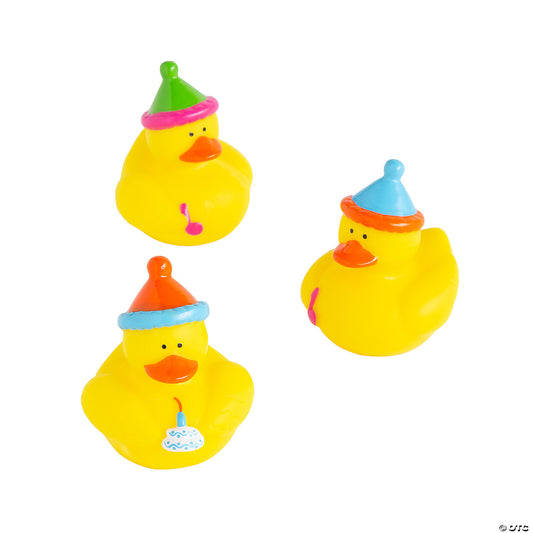 BIRTHDAY RUBBER DUCKS
