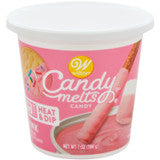 PINK CANDY MELTS TUB 7OZ