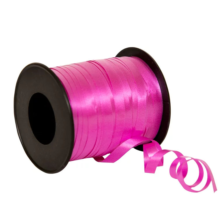 HOT PINK CURLING RIBBON 100 YDS