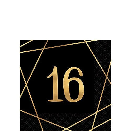 ELEGANT SIXTEEN BEVERAGE NAPKIN