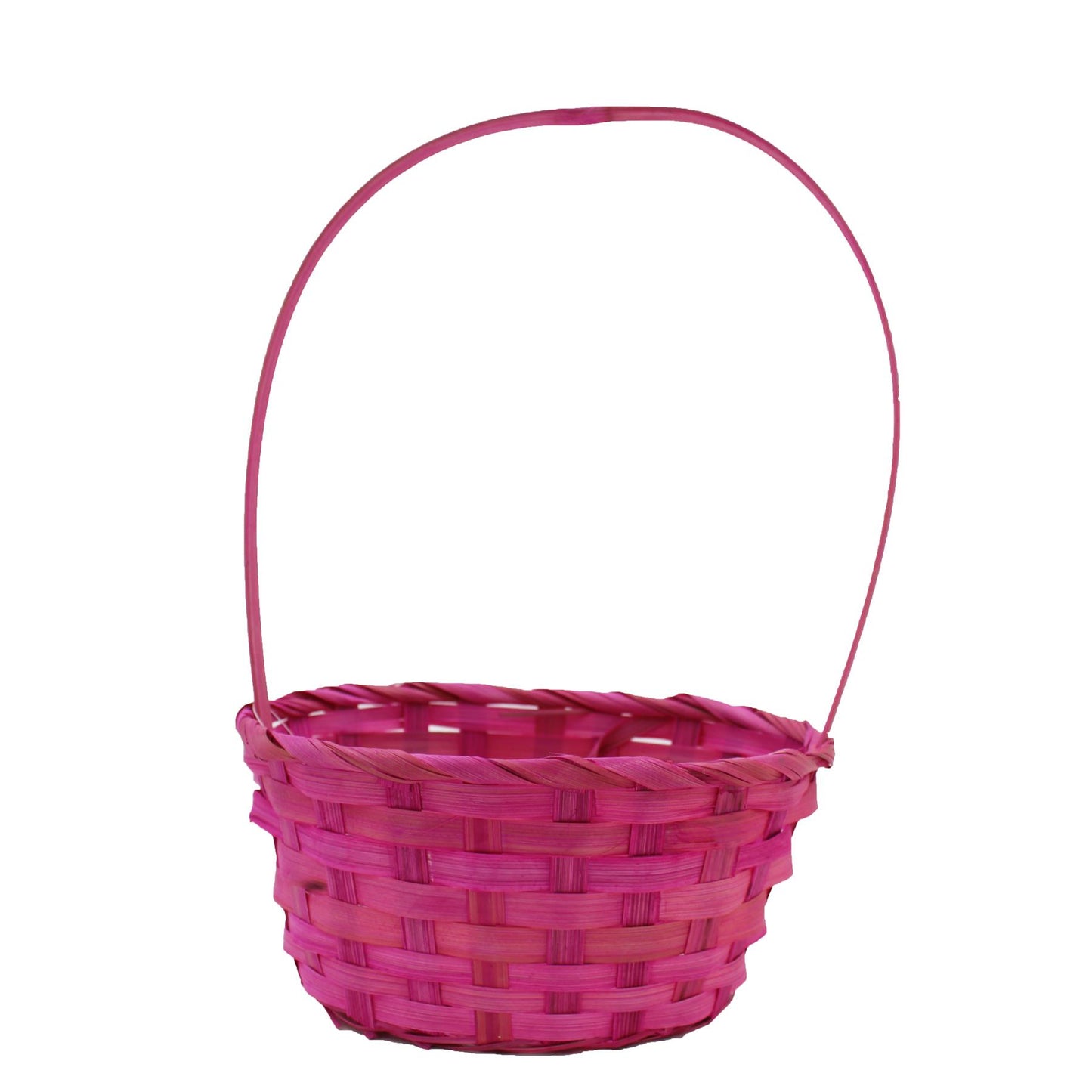 WOVEN EASTER BASKET - PINK