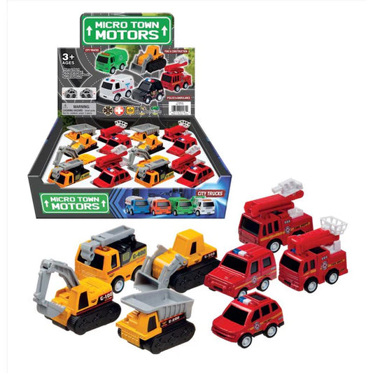 MICRO TOWN FIRE & CONSTRUCTION VEHICLES