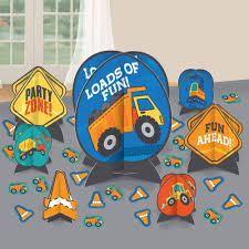 CONSTRUCTION TABLE DECOR KIT