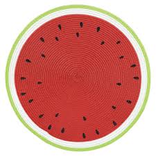 WATERMELON EMBROID PLACEMAT