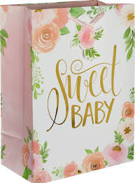 FLORAL BABY XL GIFT BAG