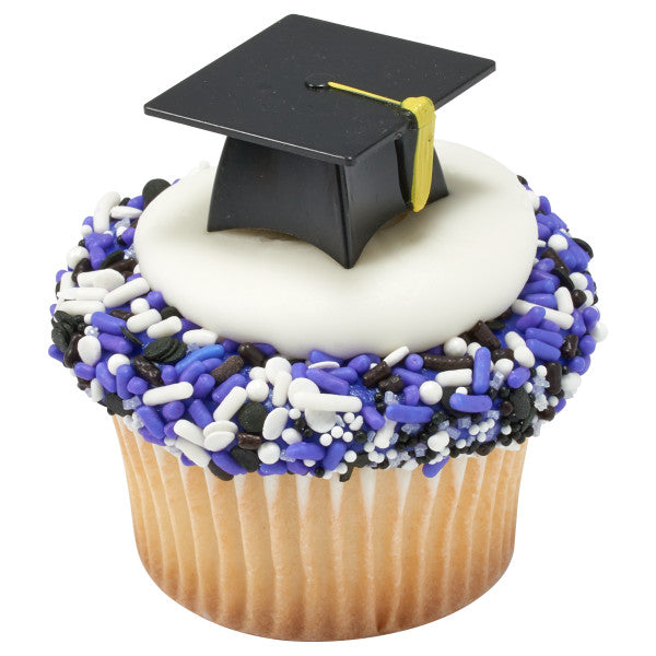 3D GRAD HAT DECOPICS 12 CT
