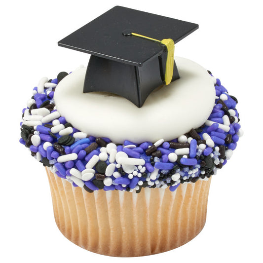 3D GRAD HAT DECOPICS 12 CT