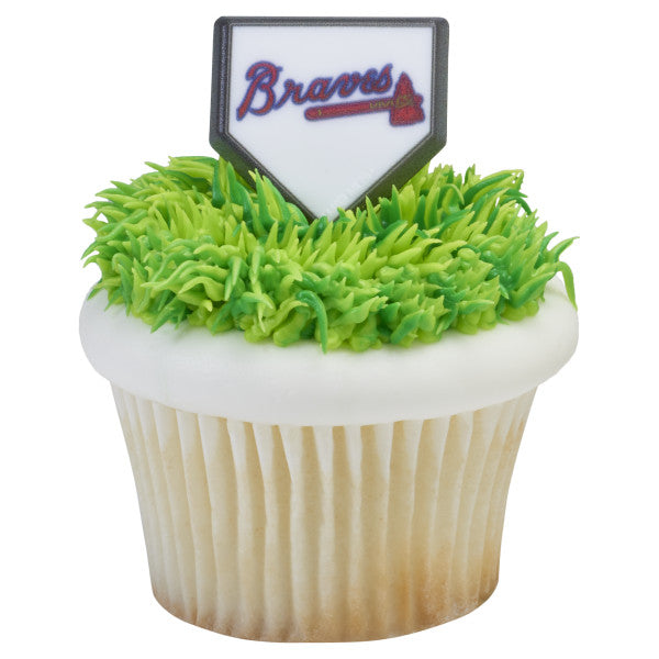 MLB ATL BRAVES CUPCAKE RINGS